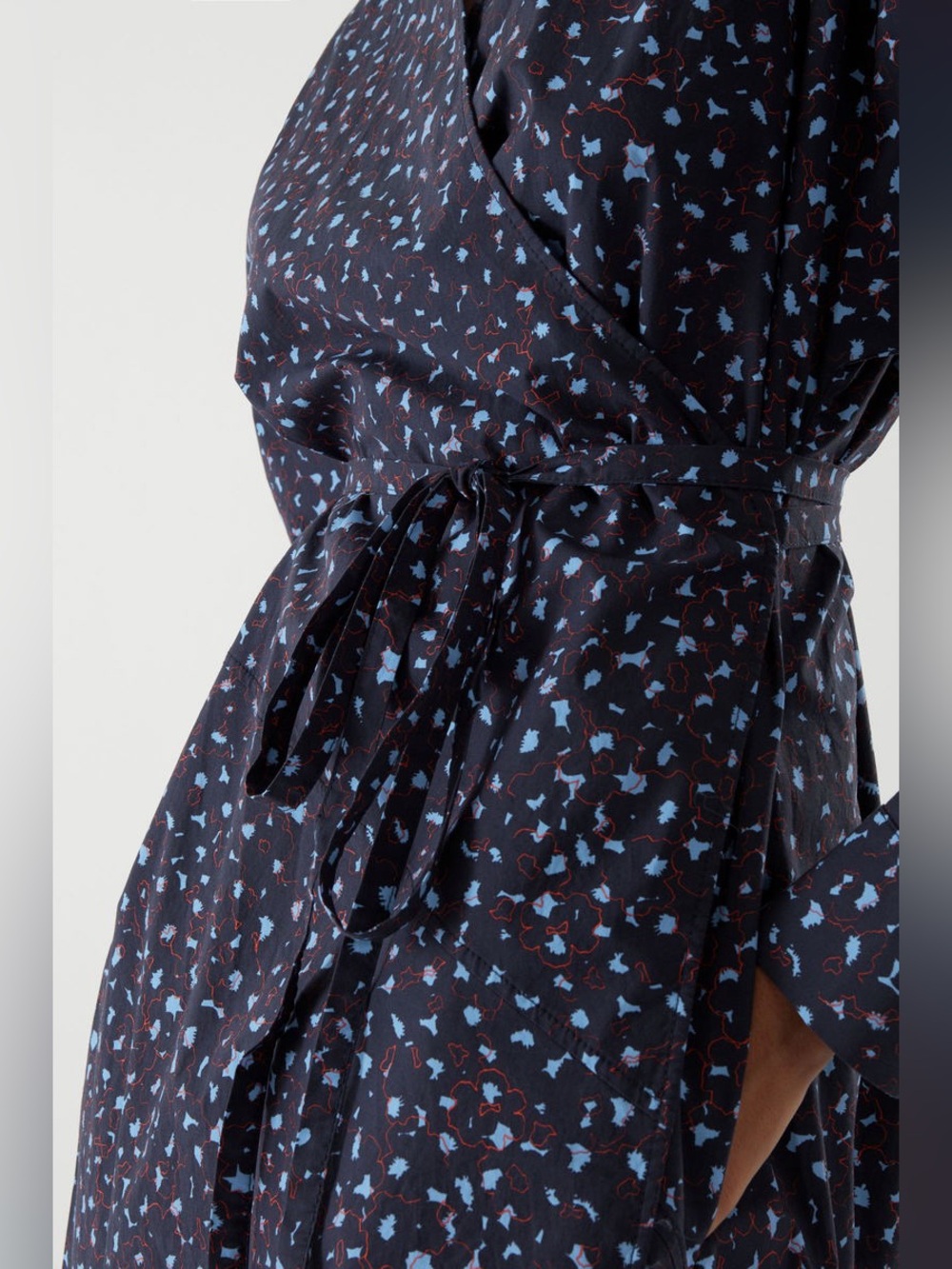 COS Printed Wrap Dress - Picture 6 of 9